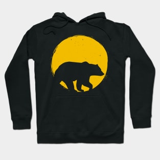 Sunset Grizzly Bear Adventure Hoodie